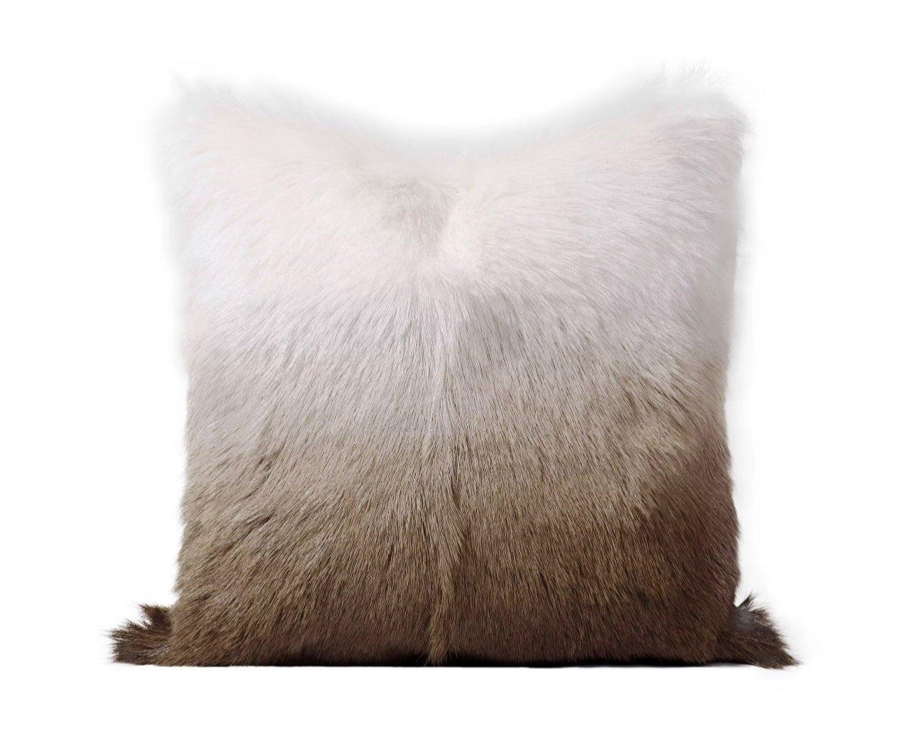 Ombre Fur Pillow