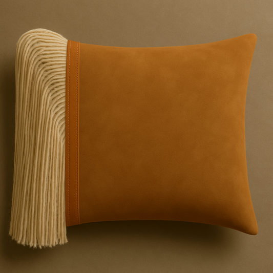 Fringe Detail Pillow