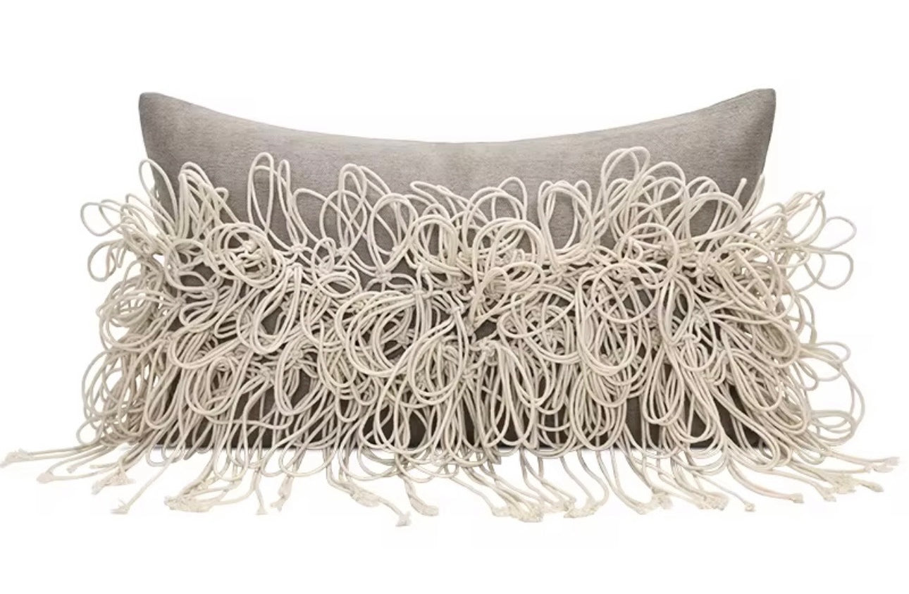 Cord Tassel Pillow