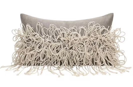 Cord Tassel Pillow